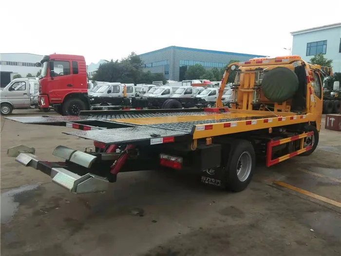 Горячая продажа Dongfeng 3 ton Rotater эвакуатор 4 тонны гидравлическая лебедка