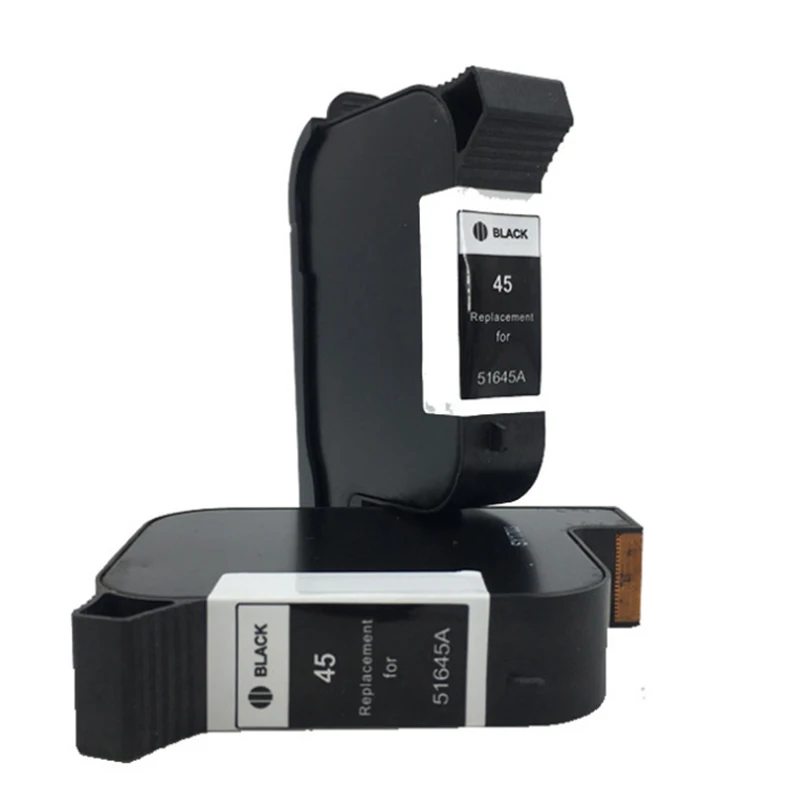 Solvent Ink Cartridge For H-P Tij-bk652 45 45si Tij 2.5 B3f58b JS10 25.4mm Inkjet for Industrial Printer Portable Printer