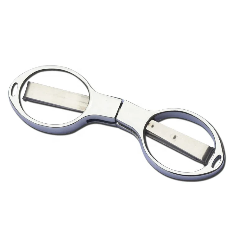 Mini Folding Travel Scissors Silver Color Multifunctional key chain pocket Fishing Scissor