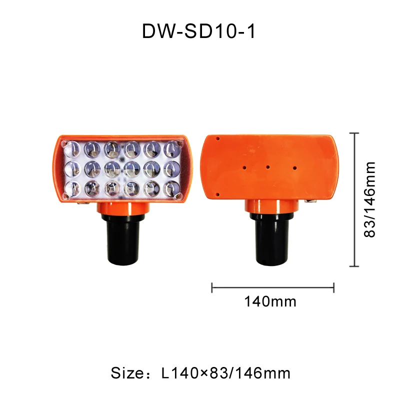Construction Road Safety Traffic Warning Light, High Quality Strobe square Warning Light!