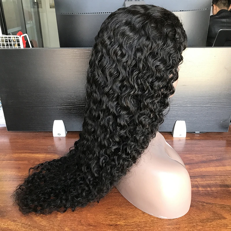 
Cheap brazilian 150% 13*4 lace front real hair wig, pre plucked frontal water wave wig,100 human wigs virgin hair lace front 