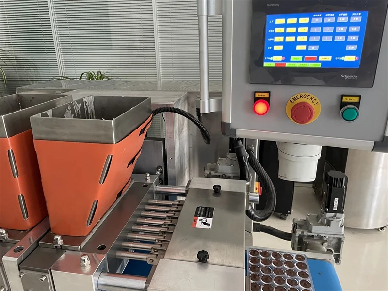 One shot Chocolate moulding machine for bars