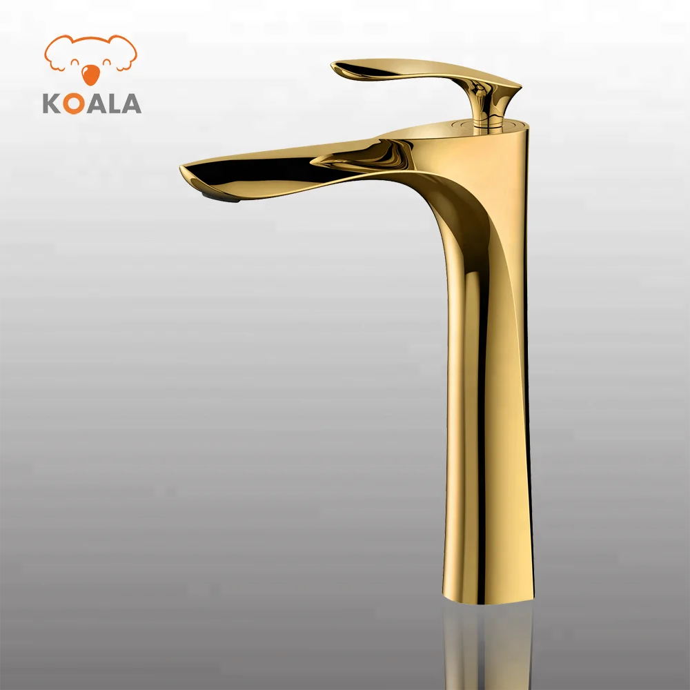 Nice Water-saving Venus Novelty Caravan Wc Solid Gold Fountain Chrome Gold-plated Bathroom Faucet