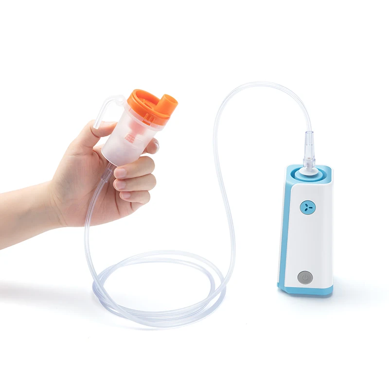 High Quality Built in Battery Nebulizer Inhaler Machine Medical Air Compressor DC Nebulizer