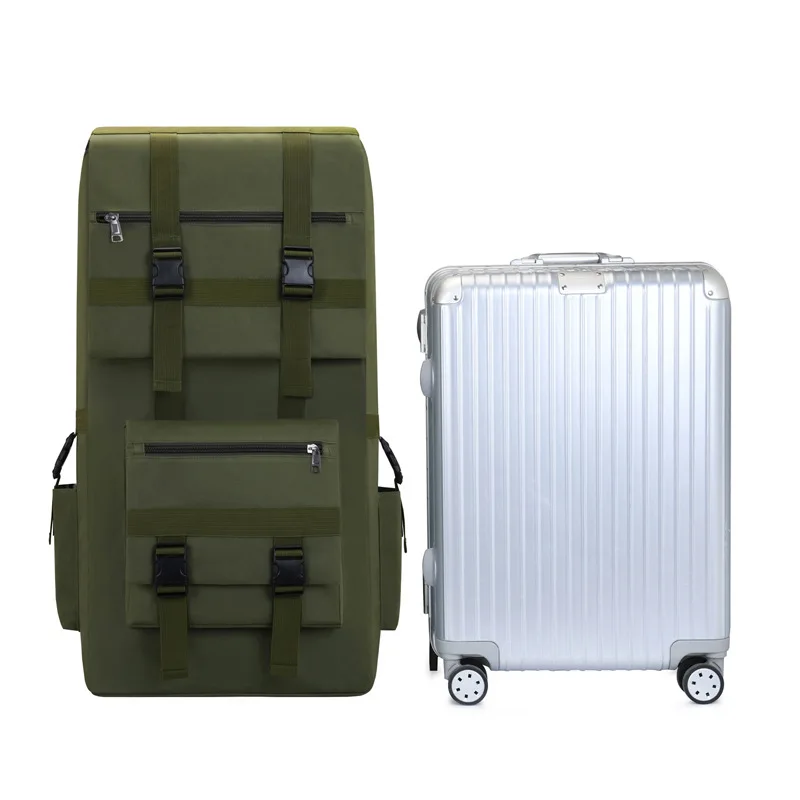 Large Capacity Backpack Survival Camping Day Pack Range Bag Water Resistant Hiking Outdoor Sport Travel Daypack