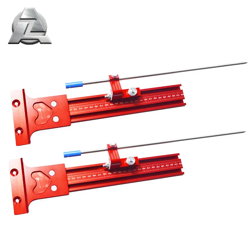 Система параллельной направляющей из алюминиевого сплава для резьбовых направляющих рельсовой пилы подходит деревообработки Алюминиевая