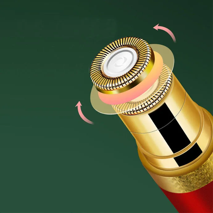 Mini Female Hair Removal Razor Women Body Face Electric Lipstick Shape Shaving Tool Shaver Hair Remover wax for depilation