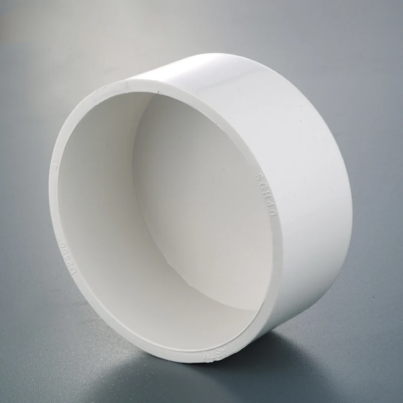 Factory wholesale custom size PVC series pipe cover 15mm pvc pipe fitting end cap