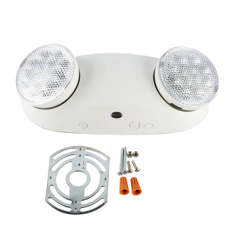 
Hot selling Ceiling Two Head Adjustable LED lights led emergency lamp rechargable 