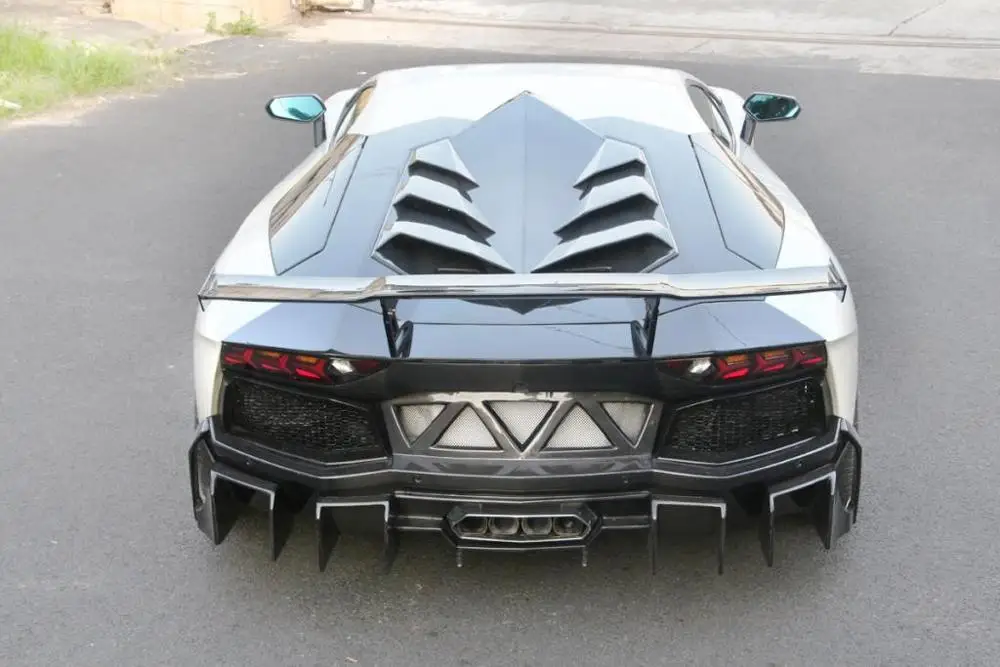  Капоты заднего двигателя LP700 Carbon для Lamborghini пуэртадора 15
