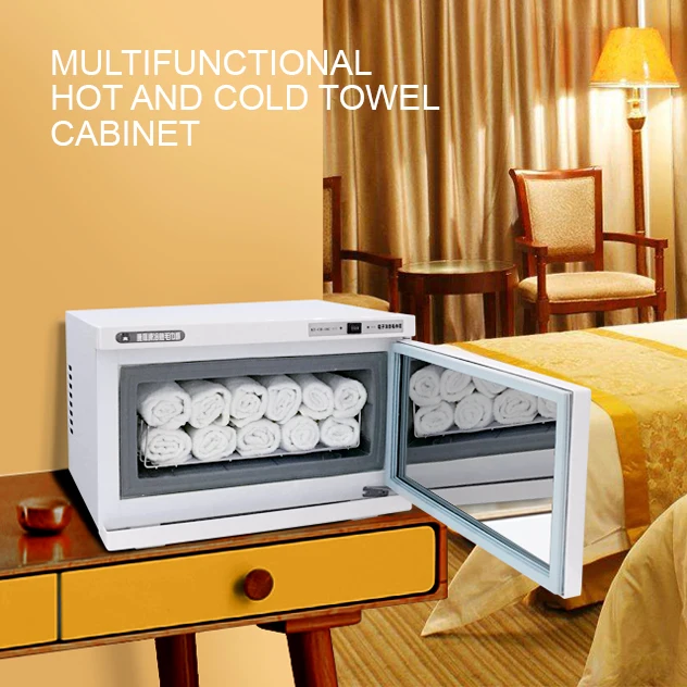 Cold and Hot Towel Cabinet/Infrared Disinfection Cabinet for Hotel.Barber Shop,Salon Center and Home use