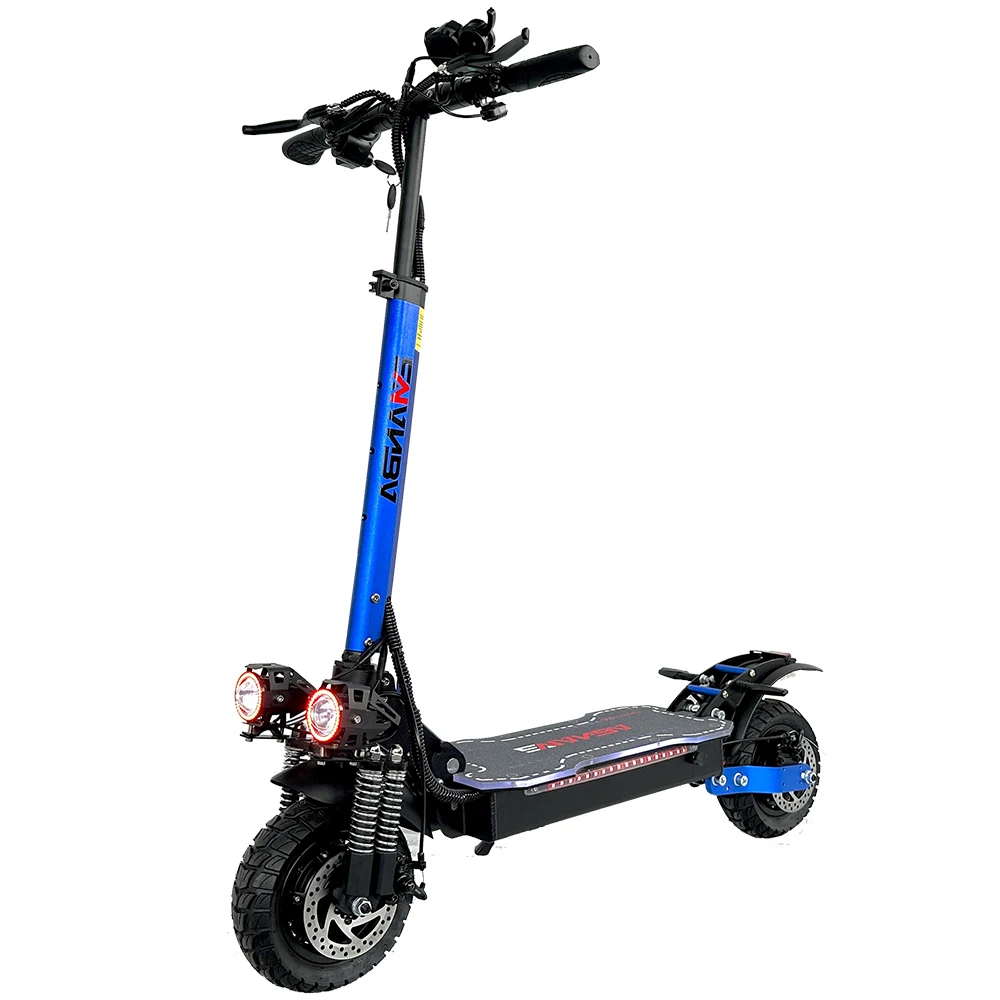 EU USA UK Stock Electric Scooter Bike 48V 21Ah Lithium Battery Fast Speed 50Kmh 2400W Dual Motor E Scooter X6 Pro Scooter
