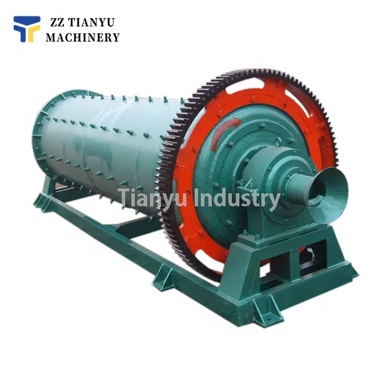 Mobile Small Gold Silica Sand Paint Round Industrial Ball Crusher Mill Working Processing Machine
