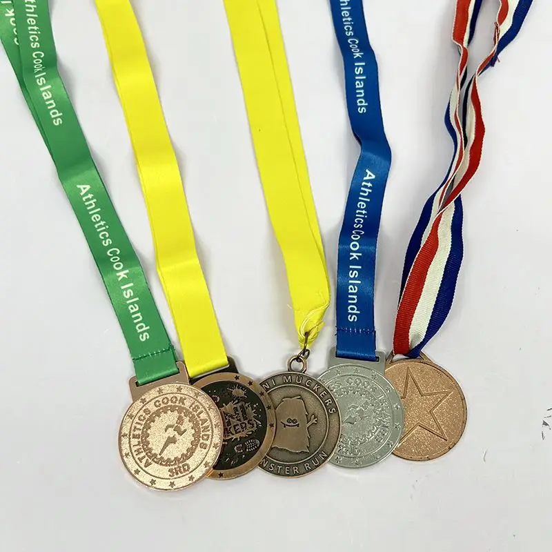 Free Design All Size Custom Medals Metal Taekwondo Sport Football Award Medal Custom Medals Sports