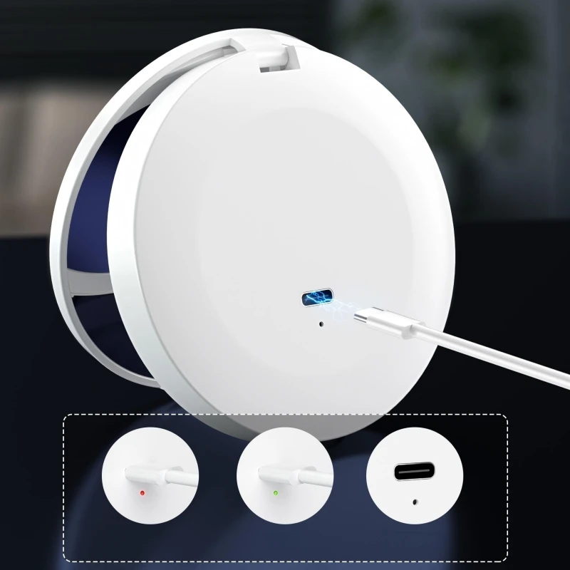 Mini Gift Pretty Little Small Cute Mirror Square Pocket Mirror Advanced Texture Travel Custom Logo Compact Leather Silver Round