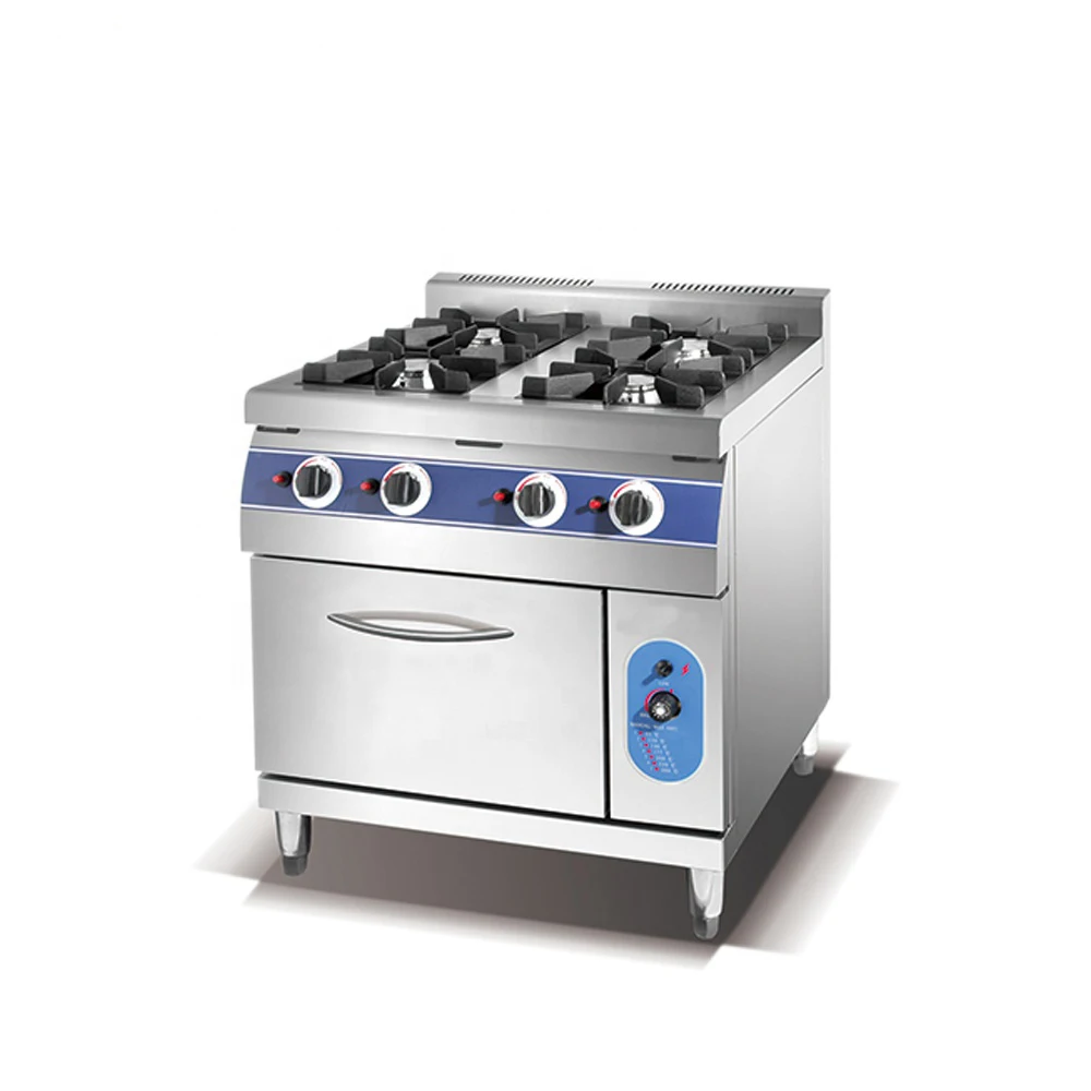 
Economical Custom Design Outdoor Pizza Commercial Gas Range Oven 