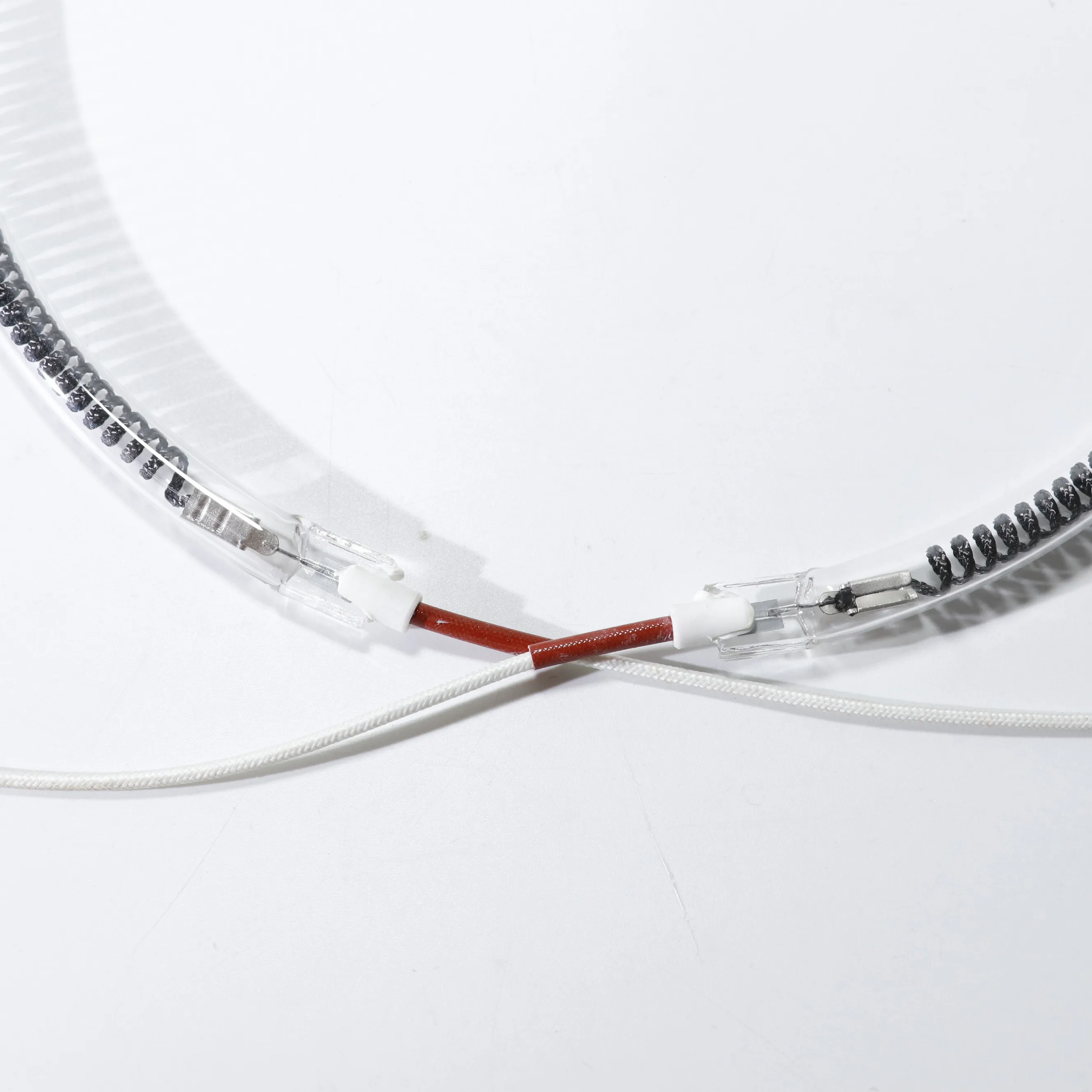 circular clear reflector carbon fiber infrared heat lamp for OVEN