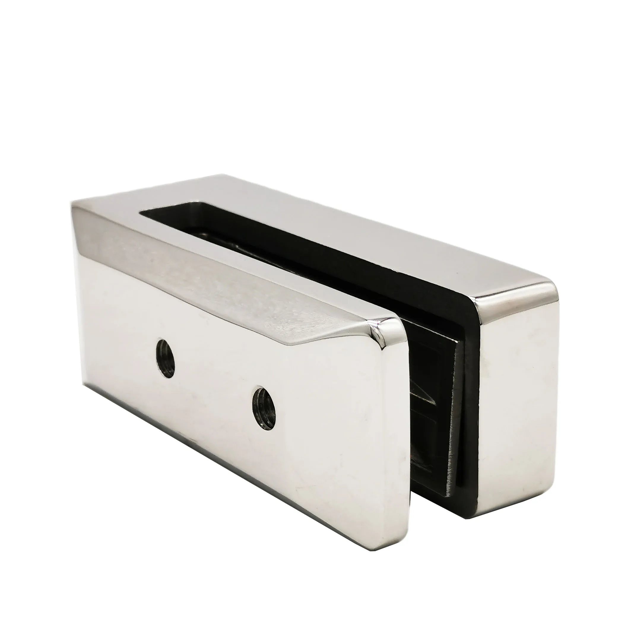 face side mount fence stair balustrade handrail balcony glass smart spigot railing clamp