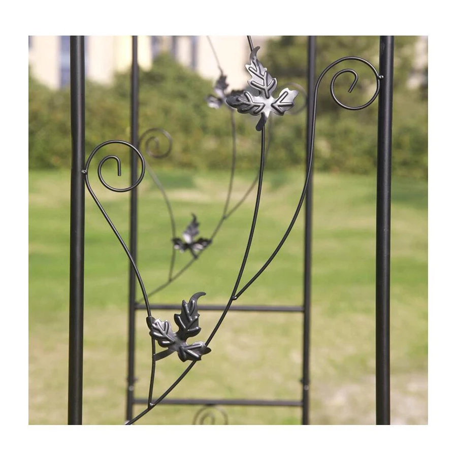 Floral Decor Grid Round, Garden Arch Metal wedding flower arch