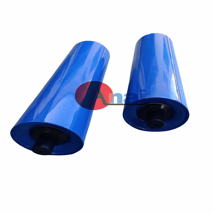 Standard Industrial Conveyor Carrier Rollers Bracket Conveyor Return Roller Steel Roller