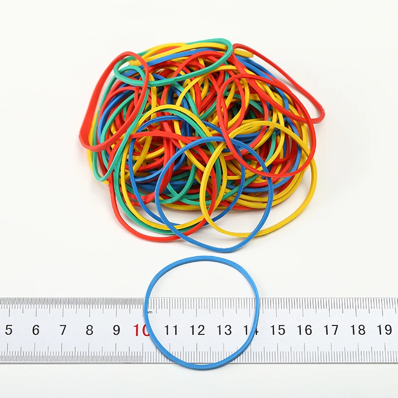 Assorted colors rubber bands Durable Natural Elastic Rubberbands Rubber Band For money
