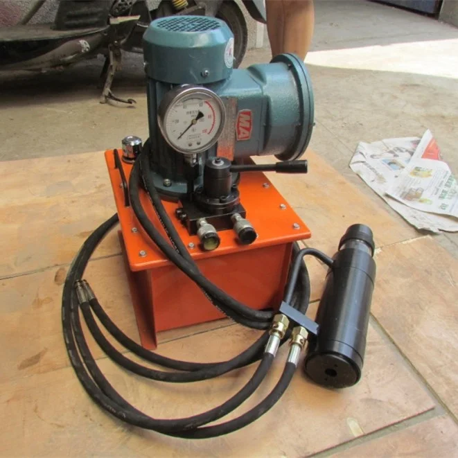 Гидравлический предварительно напряженный бетонный арматурный станок