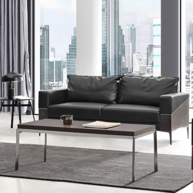 Wholesale Comfortable Office Sofa Living Room Leather Couch Luxury Modern Sofas