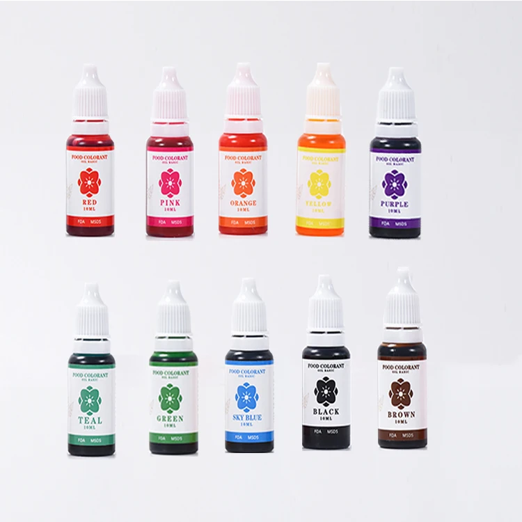 Home Baking Food Colorant Purple Color Oil Basic Food Coloring For Food Decorations