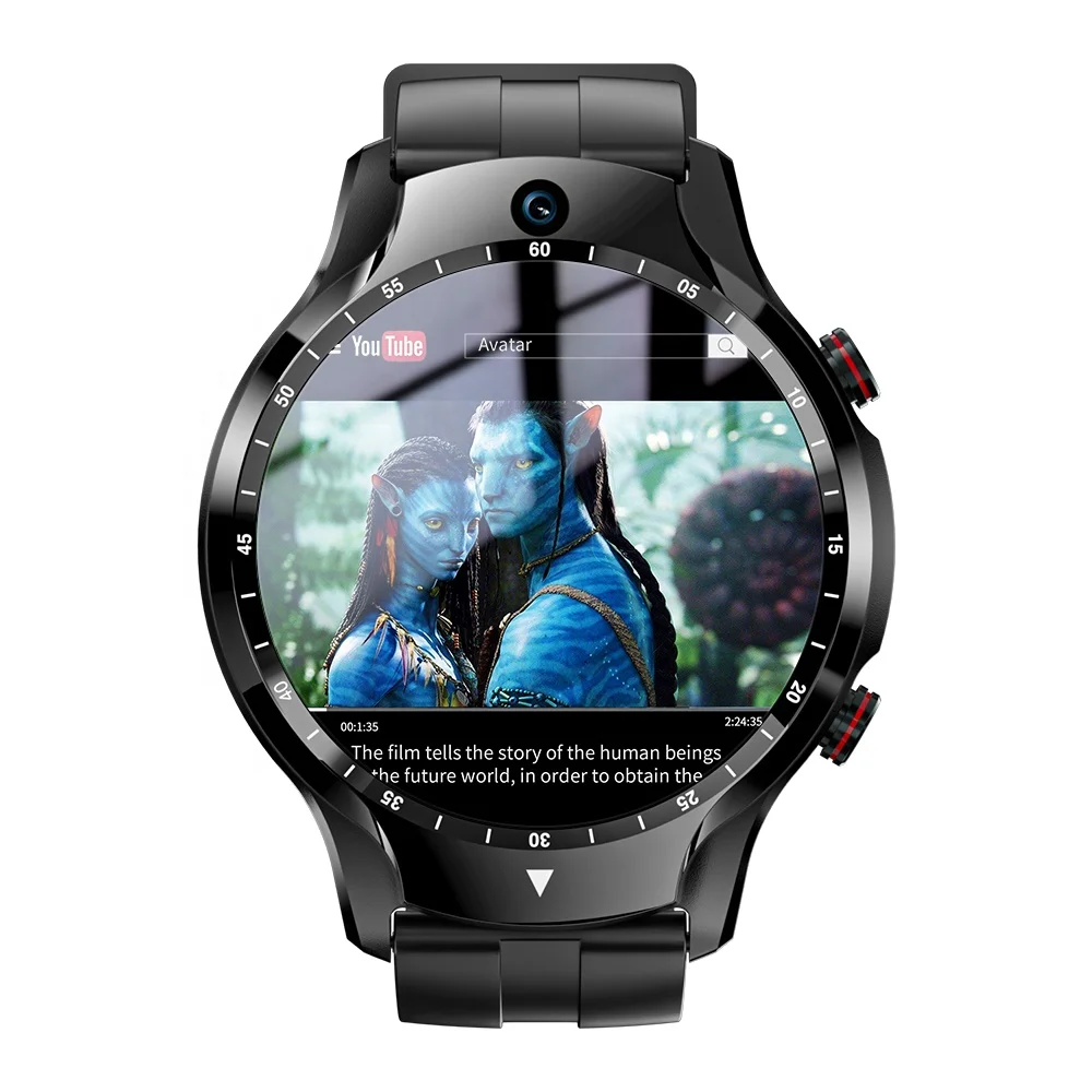 2022 LOKMAT UPGRADE APPLLP 5 Android 9.0 Smart Watch Men Wifi GPS 4G BT 5.0 Smartwatch Dual Camera Face Video Calls Smart Wrist