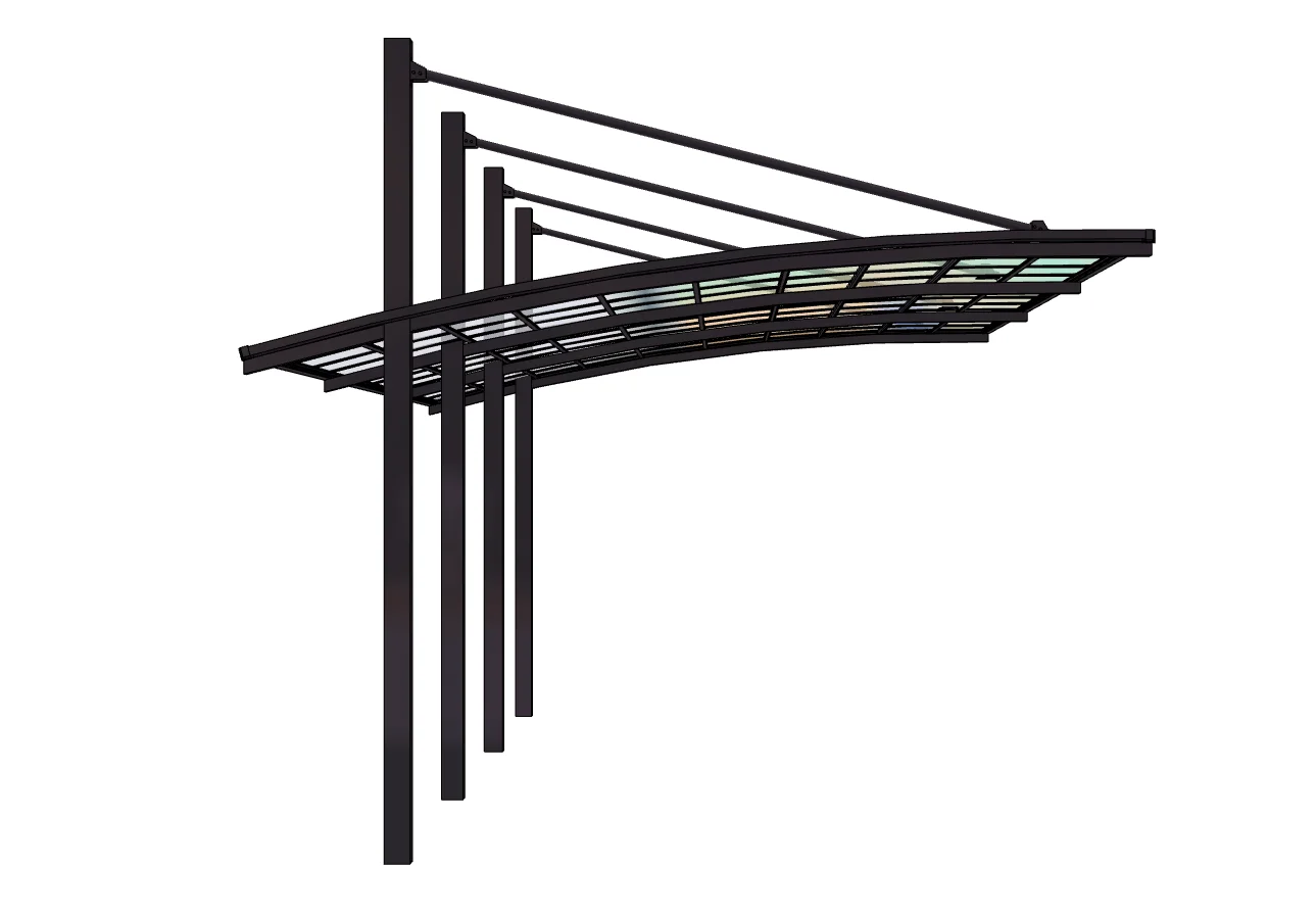 polycarbonate cantilever carport metal garage for sale price