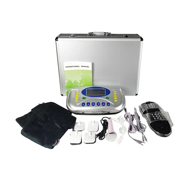 Best selling physical therapy equipment product 2024 electric tens ems neck electronic pulse massager products with free patches