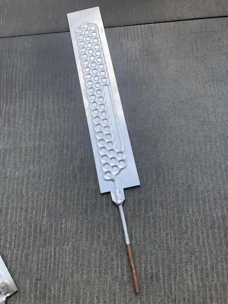 Aluminum roll bond evaporator  TV radiator 8K atv aluminum radiator suzuki ltz400 aluminum alloy 3003 side and AL Side