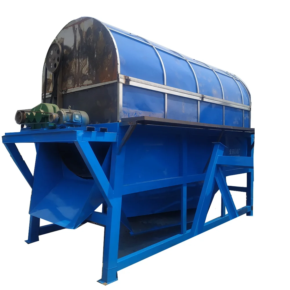 China High Quality Drum Screen Low-maintenance Mining Machine Sand Field Gold Mine Use Pebble Screening