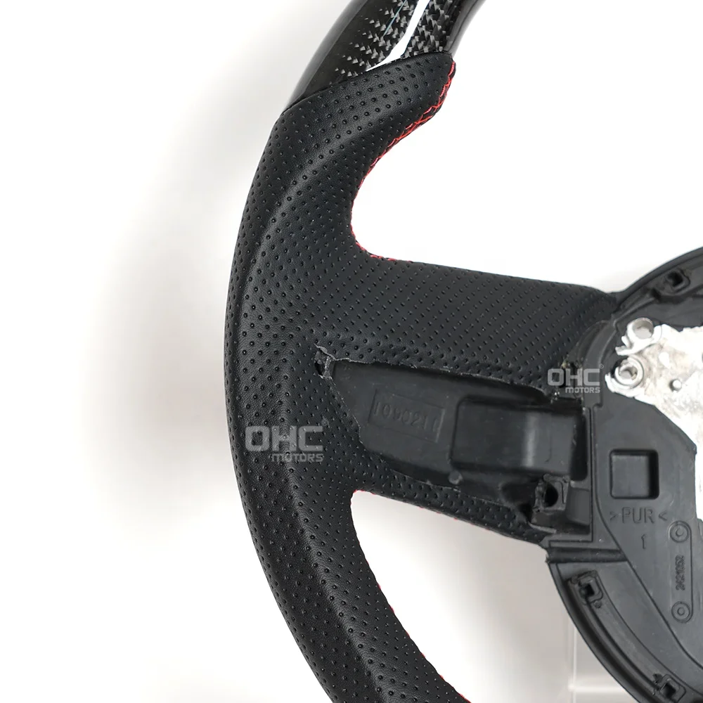 Custom Carbon Fibre Steering Wheel For Chevy SS RS Chevrolet Carbon Steering Wheel Camaro 2013 2012 2011 2010 2007 2008 2009