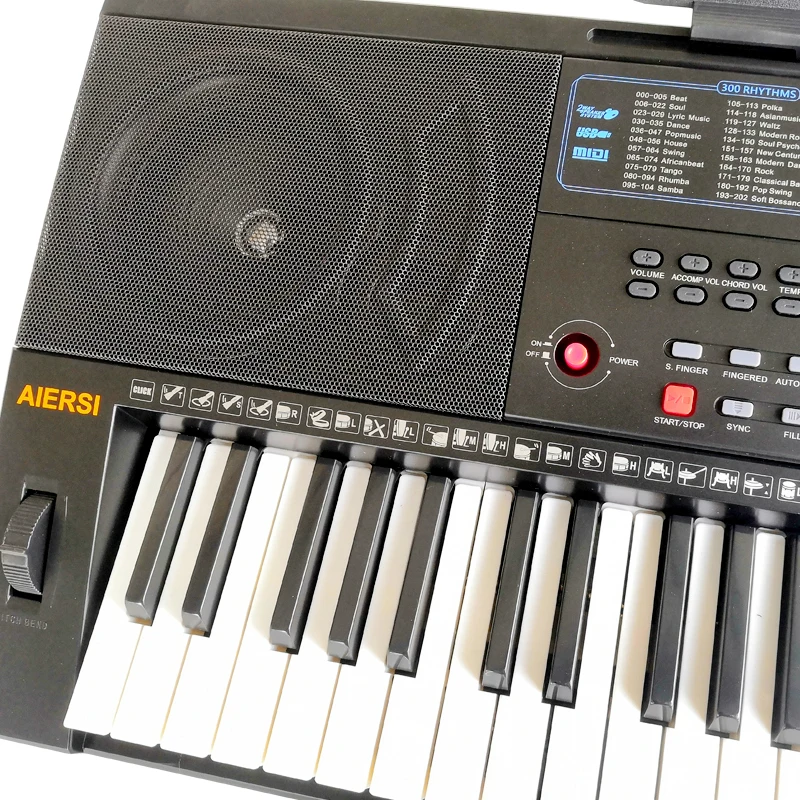 2023 New Big Size Electronic organ 61 Keys pianos Electric keyboard musical instrument for adult and church