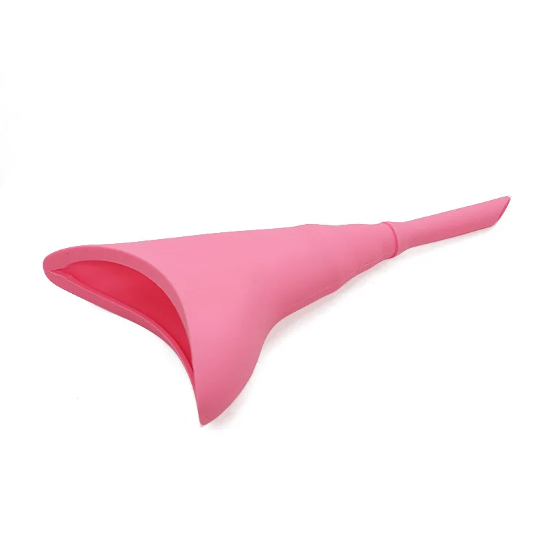 Private Label Silicone Female Urinal Pee Funnel Reusable Female Urinating Device