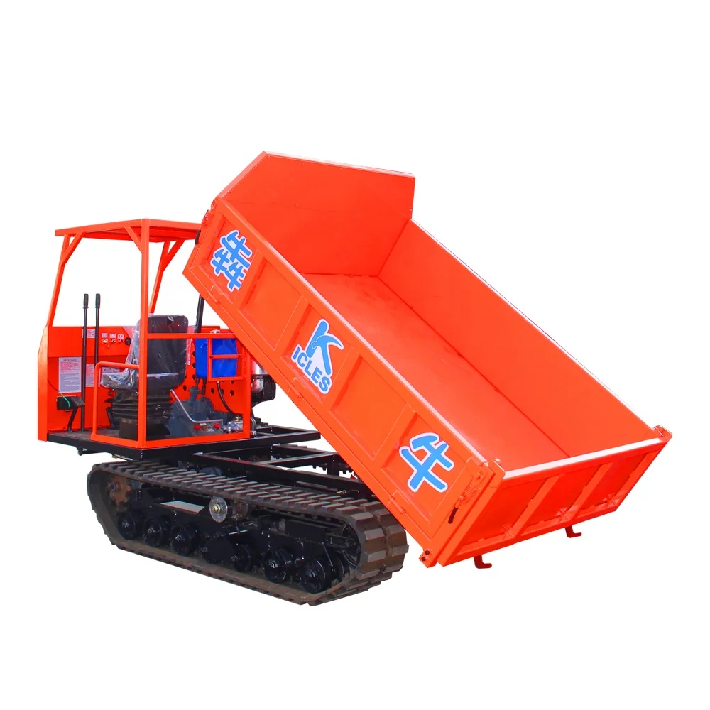 best price 3 tons mini  hydraulic diesel crawler dumper trucks for sale