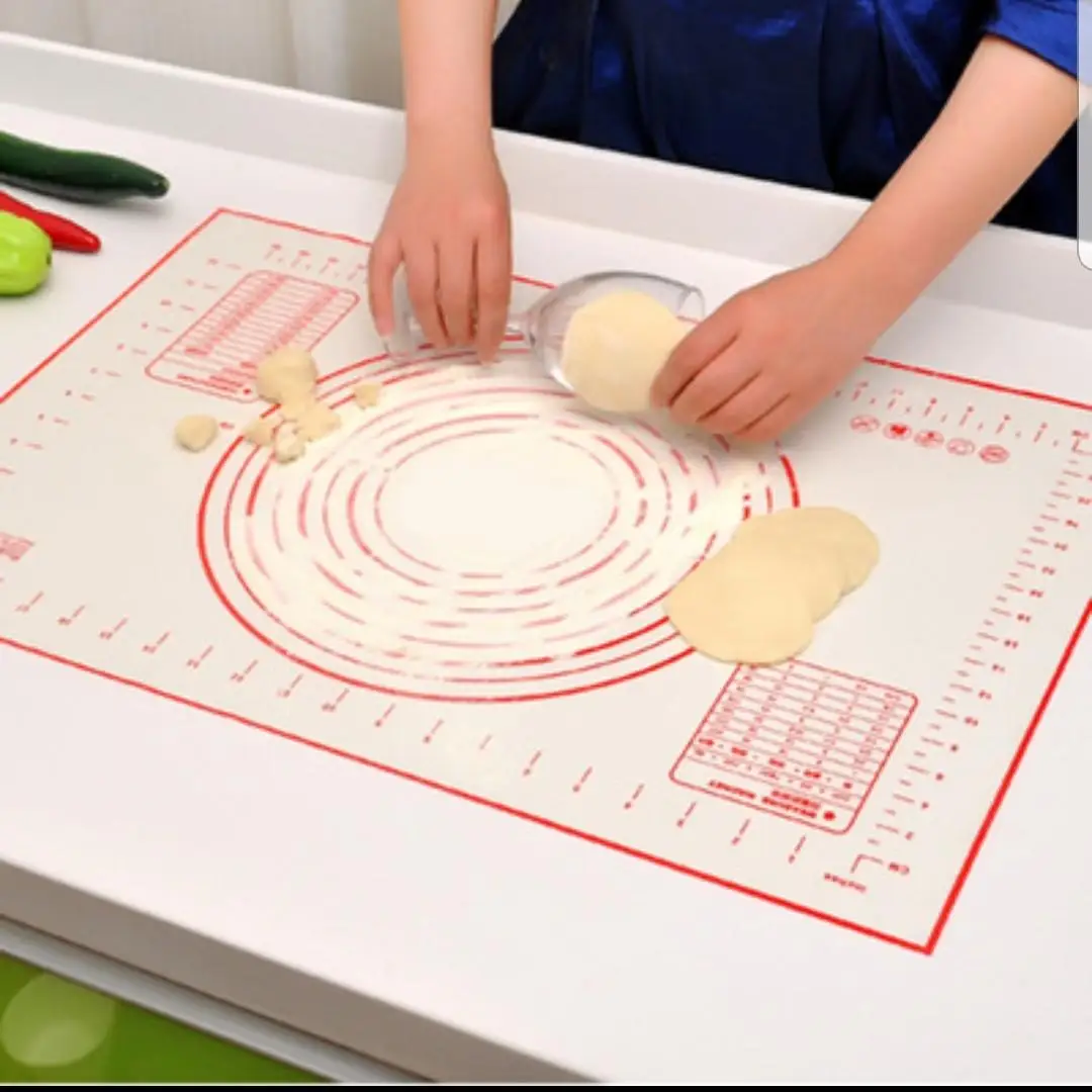 40*60 cm Russian Popular Silicone Baking Mat Non Slip Pastry Mat with Measurement Baking Mat