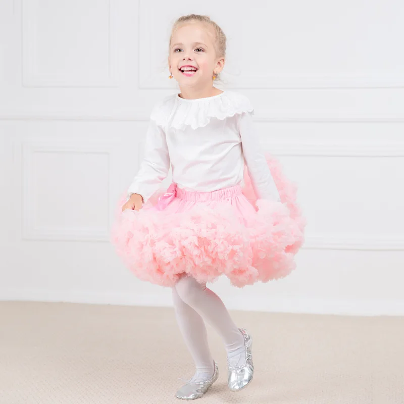
Worth Buying Party Custom logo Tulle infant Dance Skirts 