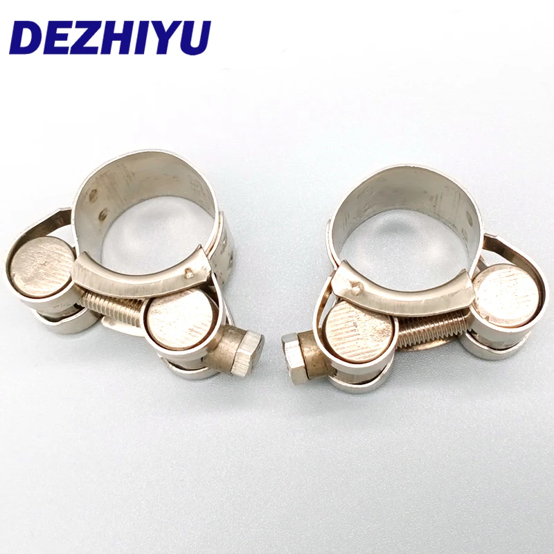 High quality 201 304 stainless steel European type clamp strong clamp single head hose clamp