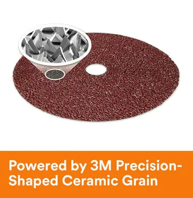 3M 982C 5 inch sandpaper abrasive sanding disc fiber disc for polishing