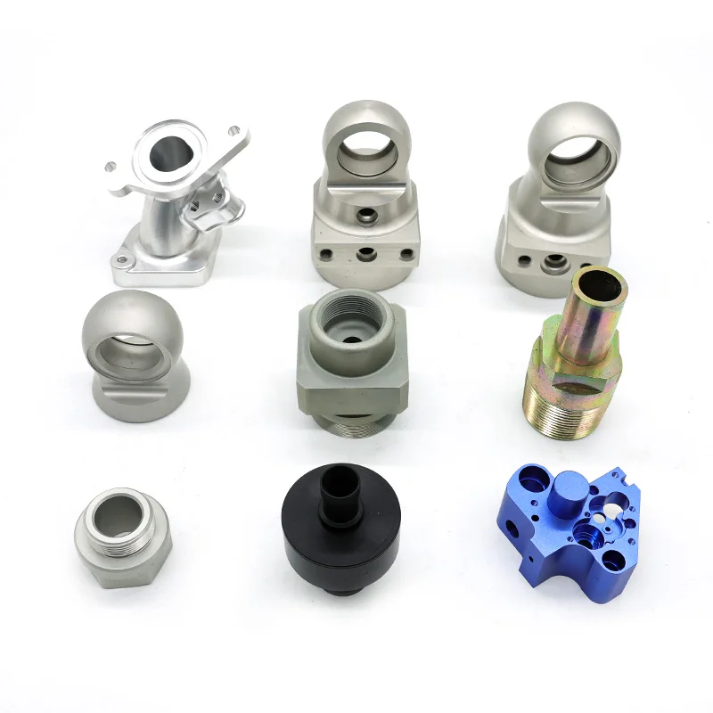 China wholesale custom made metal CNC aluminum service turned parts CNC aluminum machined turning milling machining parts