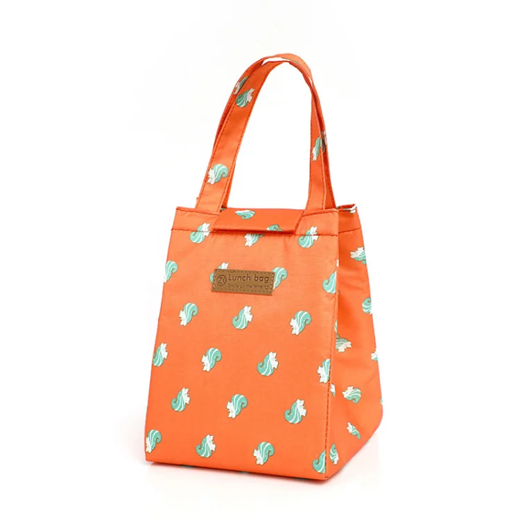 speed bag Cooler Print Logo Lunch Bag Foil Tas Adult Fabric Thermal Cute Canvas Insulation Custom Cooler Lunch Bag For Kids