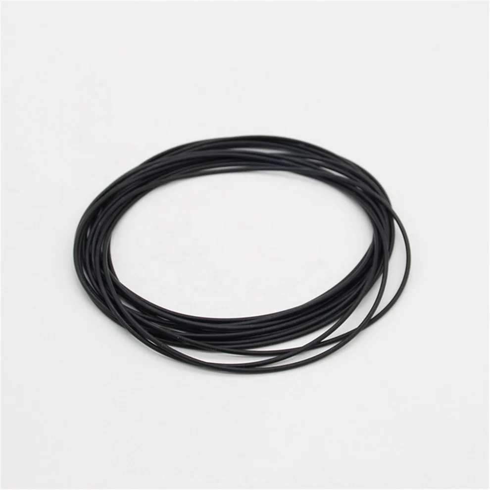 Black/Blue/Red/Yellow/White/Clear Color Silicone Rubber O-Ring/FKM/NBR/EPDM Rubber Sealing O Ring for Machine/Valve