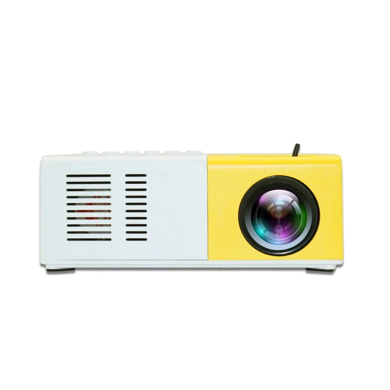 YG300 Mini Projector Audio HD USB Beamer Audio Projector Support 1080P Portable LED Mini Projector for Home Media Player Cinema