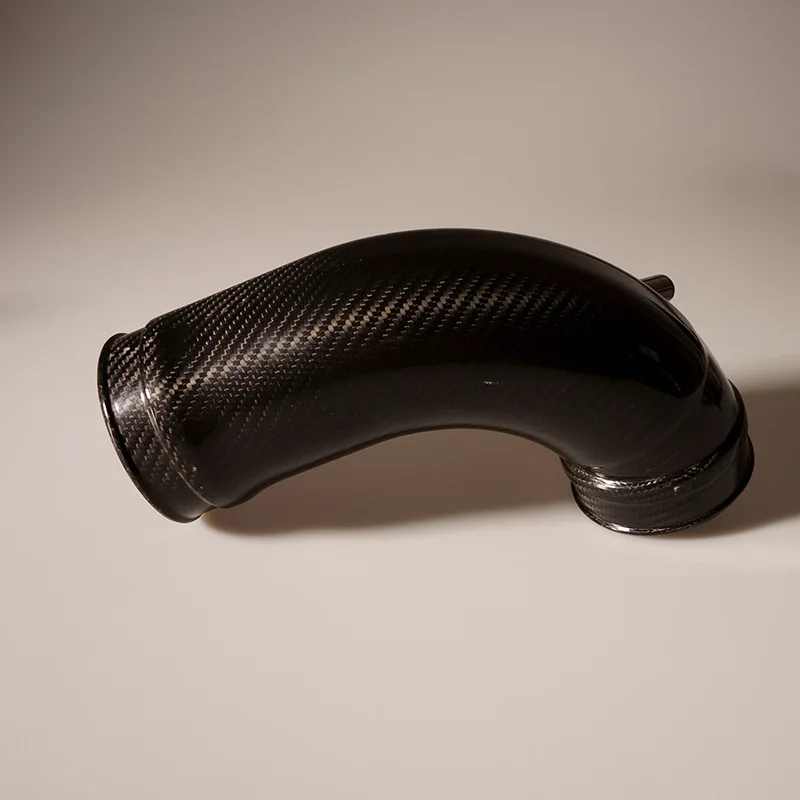 High modulus curved carbon fiber intake tube, bent carbon exhaust pipe tube