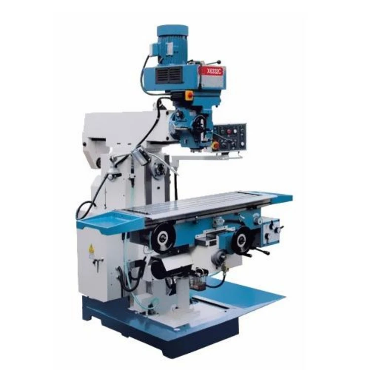 rotation mill  head digital red out device turret swivel horizontal and vertical milling machine for sale