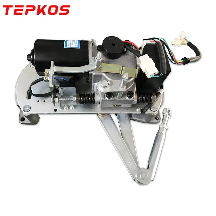 
12V electric school bus automatic folding door opening pump mechanism 