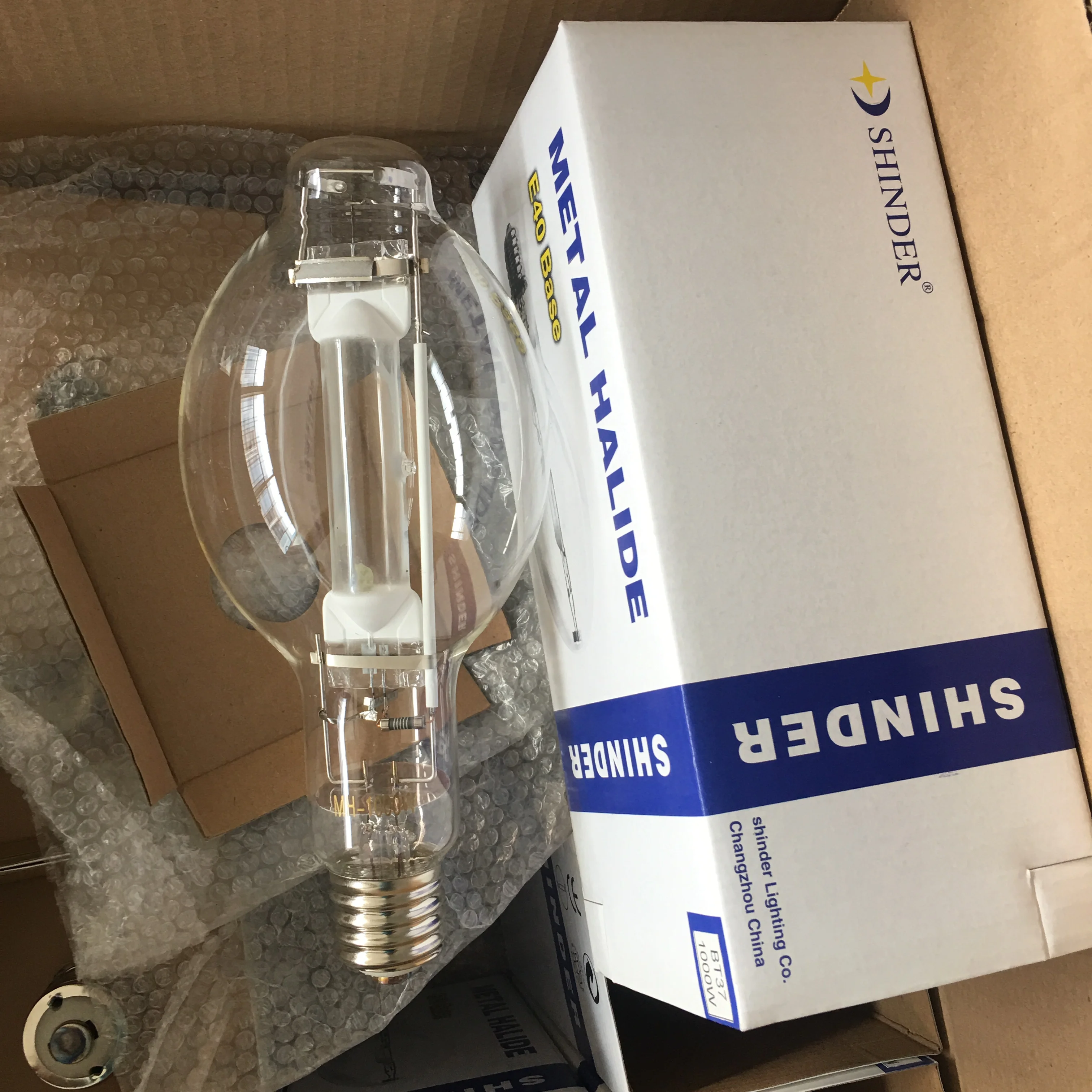 1000W metal halide lamp bulb blue green yellow squid fishing light