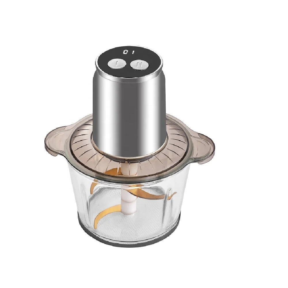 New launch Smart Meat grinder,  Guangdong factory made Intelligent Meat/Vegetable chopper, Copper motor digital Food Chopper